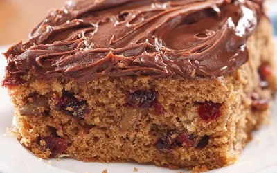 Chocolate Frosted Sweet Potato Sheet Cake