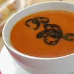 Sweet Potato & Jalapeno Soup in a Bowl