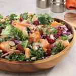 Sweet Potato Broccoli Salad in a bowl