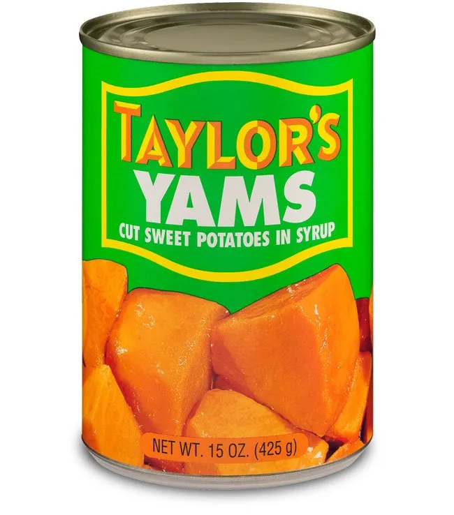 taylors-yams-15 Can of Taylor's Yams